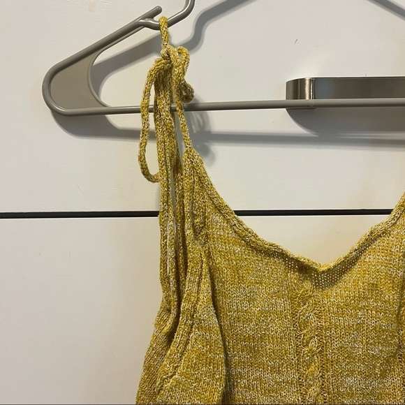 Free People Bombshell Tank Top Yellow - Picture 7 of 9